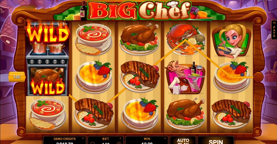 Big Chef Slot Winning Combination